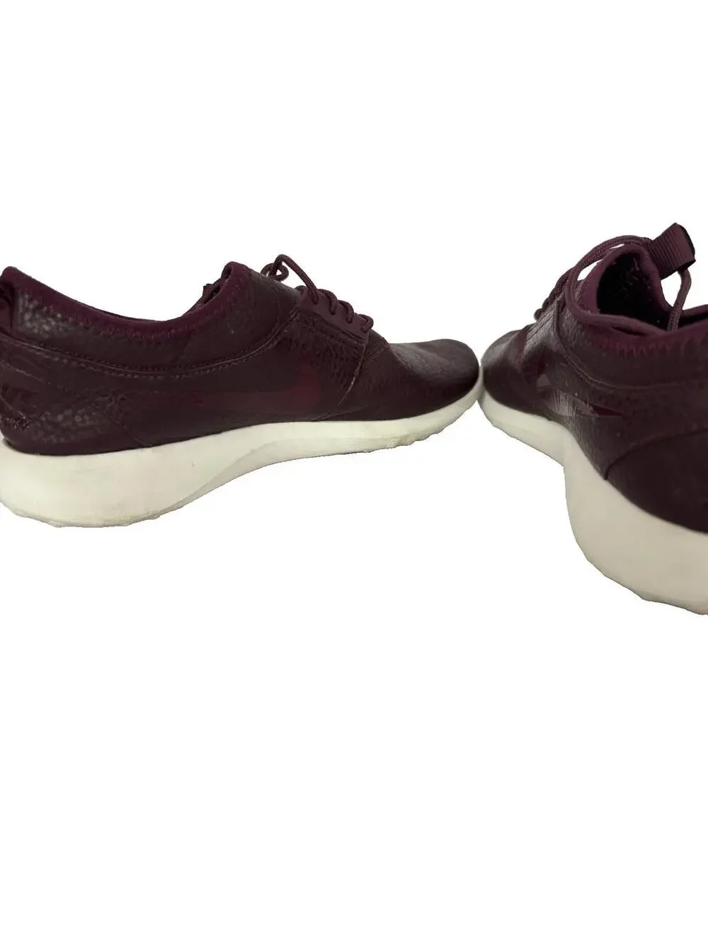 (RC) Nike Roshe One Leather Burgundy Womens Size 10 Running Athletic Sneakers